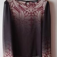 maglietta Rinascimento trasparente maniche lunghe