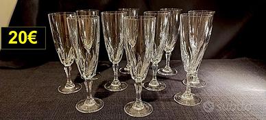 10 CALICI TULIPANO PER SPUMANTE