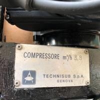 Compressore per bombole sub Technisub