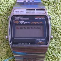 Seiko A159-4000G orologio cronografo vintage