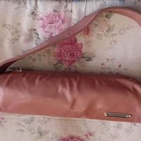 Borsa pelle rosa Coconuda particolare cilindro