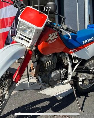 Honda xr600 R avviamento elettrico