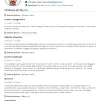 In base al lavoro