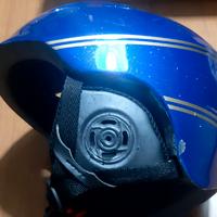 casco da sci con cuffie integrate