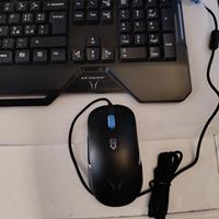 Kit Gaming ERAZER: Tastiera Multimediale + Mouse