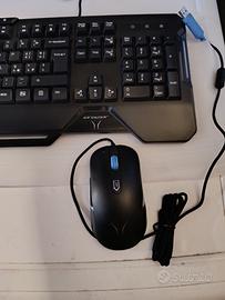 Kit Gaming ERAZER: Tastiera Multimediale + Mouse
