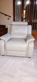 POLTRONA RELAX PELLE