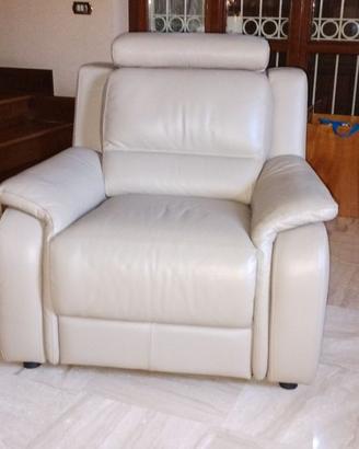 POLTRONA RELAX PELLE