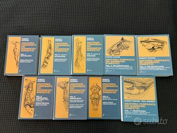 Libri di veterinaria: Anatomia comparata di Barone