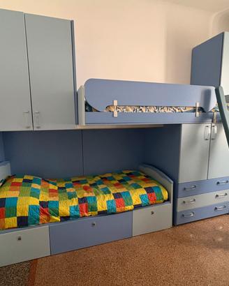 Cameretta per ragazzi Moretti Compact