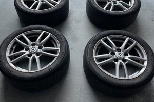 4 cerchi in lega da 16 originali x Mazda MX5 NC FL