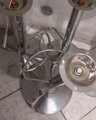 3 Ricambi sgabelli bar. Seduta a pistone