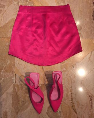 Set scarpe + minigonna coordinati Zara