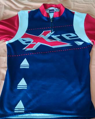 2 maglie ciclismo in blocco taglia M