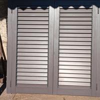 persiane in alluminio marrone mix diverse misure