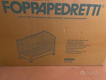 Lettino Foppapedretti in legno di faggio