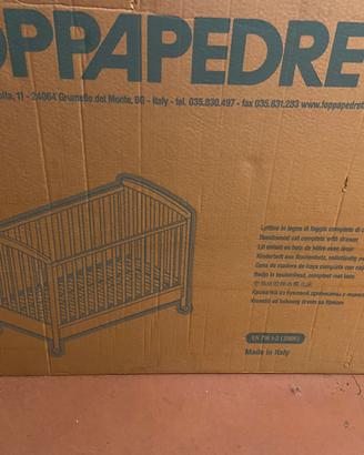Lettino Foppapedretti in legno di faggio