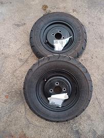 coppia ruote tubeless vespa 8 pollici