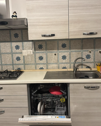 Cucina lineare 305 mt + mobile  4 ante 180mt
