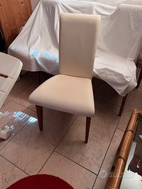 8 sedie in pelle Cattelan