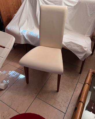 8 sedie in pelle Cattelan