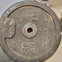 dischi in ghisa 20 kg foro 28 mm