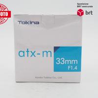 Tokina ATX-M 33 F1.4 (Fujifilm)