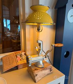 Lampada reciclo artigianale