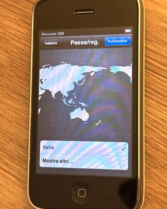 iPhone 3GS Bianco 32GB Model A1303 - FUNZIOANTE