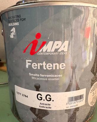 Vernice impa fertene per ferro