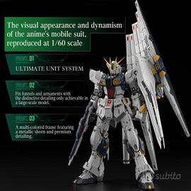 RX-93 V NU Gundam Unleashed PG Perfect Grade 1/60