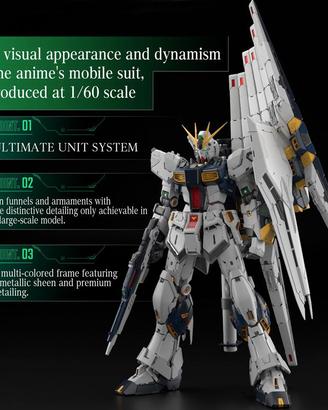 RX-93 V NU Gundam Unleashed PG Perfect Grade 1/60