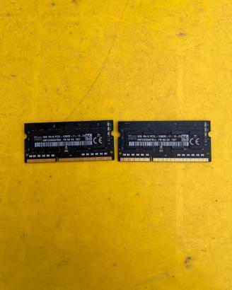 DDR3l (laptop ram) 4gb
