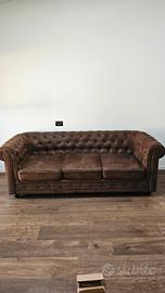 divano chesterfield 3 posti