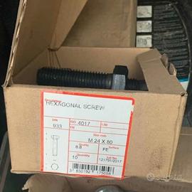 Viti M24 × 80 mm testa esagonale