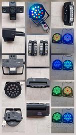 Set luci led per dj o locali