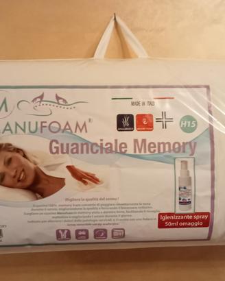 Cuscino Guanciale Memory H15 made in Italy - NUOVO