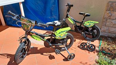 Bicicletta Dino Bikes 14"  Dinosauro 