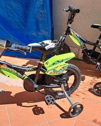 Bicicletta Dino Bikes 14"  Dinosauro 