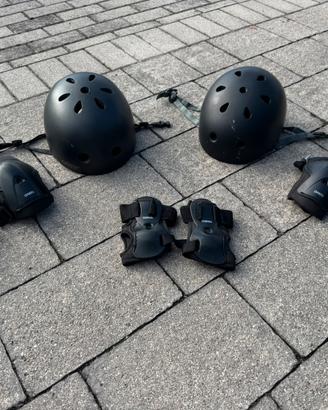 Kit protezioni skateboard