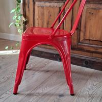 sedie metallo stile industriale