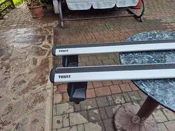 Thule barre auto wing × foscus hatchback 2021