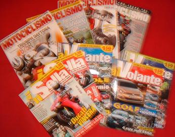 Riviste moto sella quattroruote automobilismo