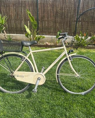 Bicicletta uomo da città con portapacchi