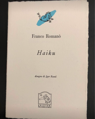 Edizioni PULCINOELEFANTE-Haiku