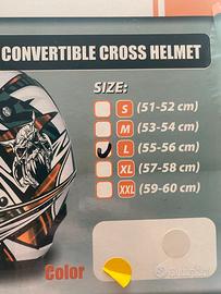 Casco da cross