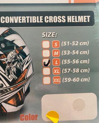 Casco da cross