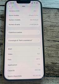 Iphone 13 pro 256 gb buono stato colore oro