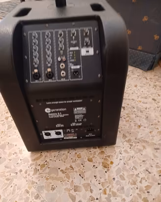 sistema audio amplificato 2+1