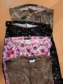 4 leggins 13-14 anni Sisley